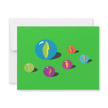 Cool Marbles invitations