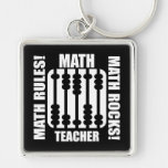 cool math teacher keychain