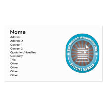 Cool Medical Transcriptionists Club Business Card Templates