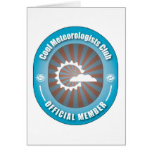 Cool Meteorologists Club Card