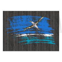Cool Midwayan flag design Greeting Card