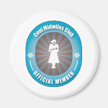 Cool Midwifes Club Fridge Magnet
