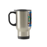 Cool modern crystallised butterfly mugs