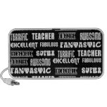 Cool Modern Design for Teachers : Positive Words Travelling Speakers