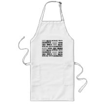 Cool Modern Design for Uncles : Positive Words Aprons