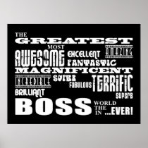 Cool Modern Fun Bosses : Greatest Boss Posters