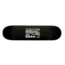 Cool Modern Fun Bosses : Greatest Boss Custom Skateboard