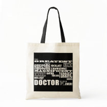 Cool Modern Fun Doctors Greatest Doctor World Ever Canvas Bags