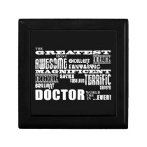 Cool Modern Fun Doctors Greatest Doctor World Ever Gift Box