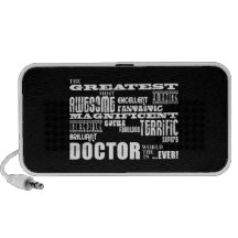 Cool Modern Fun Doctors Greatest Doctor World Ever Travel Speakers