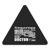 Cool Modern Fun Doctors Greatest Doctor World Ever Sticker