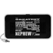 Cool Modern Fun Funny Nephews : Greatest Nephew Travel Speakers