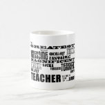 Cool Modern Fun Teachers : Greatest Teacher World Mug