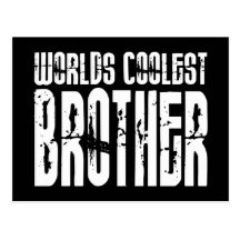 Cool Modern Urban Brothers  Worlds Coolest Brother Postcards