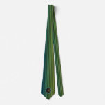 Cool Monogram Retro Striped Ties