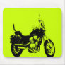 Cool motorcycle bike silhouette mouse pads