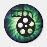 Cool Movie Film Reel Magnet