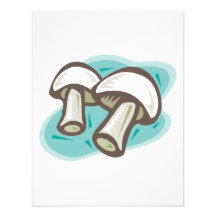 cool mushrooms personalised invites