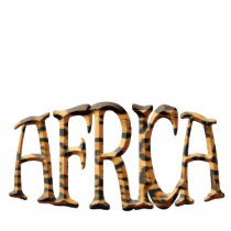 Cool Native African Leopard Spot Sculpted Gift Photo Sculptures