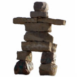 Cool Native American Inukshuk 2 Sculpted Gift photo sculptures