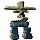 Cool Native American Inukshuk 3 Sculpted Gift photo sculptures