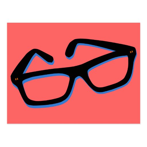 Cool Nerd Glasses In Black And White Zazzle