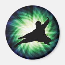 Cool Ninja Fridge Magnet