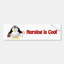 Cool Nurse Bumper Sticker