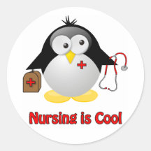 Cool Nurse Sticker