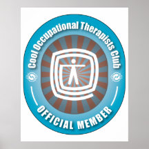 Cool Occupational Therapists Club Print