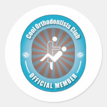 Cool Orthodontists Club Sticker