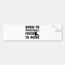 Cool Paintball Designs Bumper Sticker