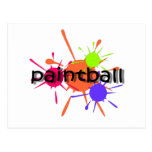 Cool paintball post cards