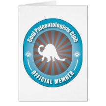 Cool Paleontologists Club Card