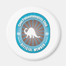 Cool Paleontologists Club Magnets