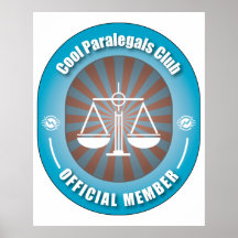 Cool Paralegals Club Poster