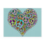 Cool Peace Love Heart