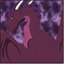 Cool Pink And Purple Dragon