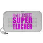 Cool Pink Gifts for Teachers : Super Teacher Laptop Speaker