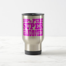 Cool Pink Grandmothers Super Grandmother Coffee Mugs