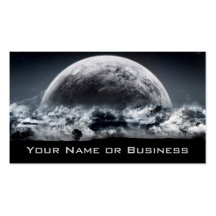 cool planets business card
