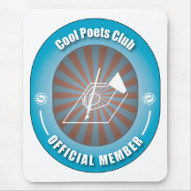Cool Poets Club Mouse Mat