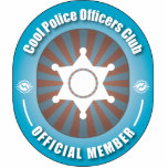 Cool Police Officers Club photo sculptures