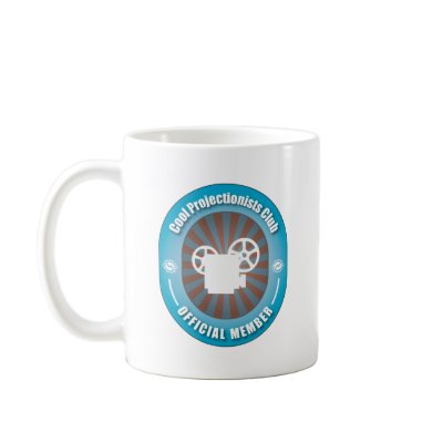 Cool Projectionists Club Mugs by busybees