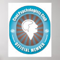 Cool Psychologists Club posters
