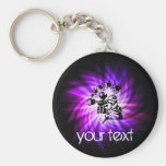 Cool Purple Paintball Key Chain