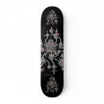 Cool robotics graphic art skateboard design