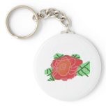 cool rose keychain