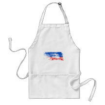 Cool Russian flag design Aprons