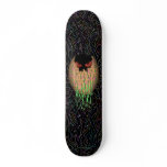 Cool scary monster egg skateboard design